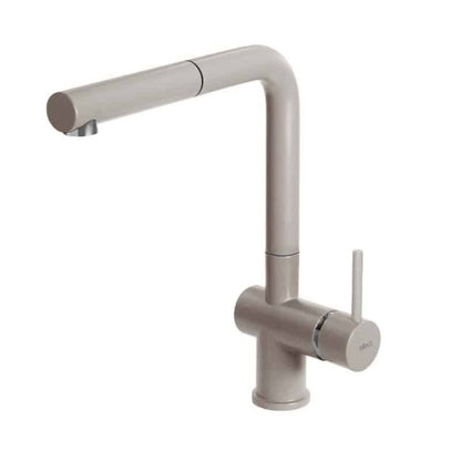 ELLECI STREAM PLUS MKKSTP95 Rubinetto Cucina Doccetta Estraibile Monocomando Champagne 95