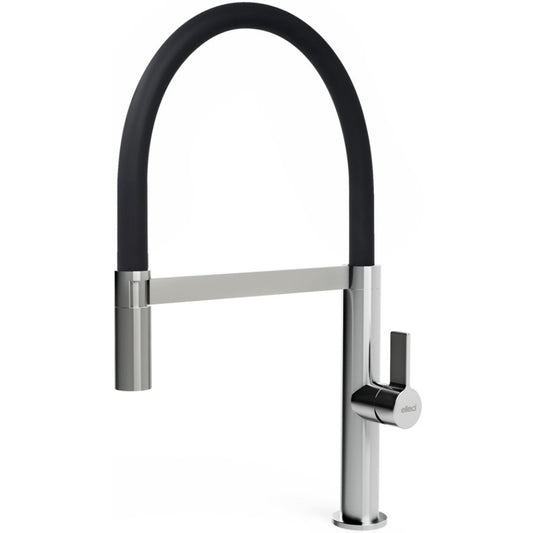 ELLECI WAVE MIKWAVCR Miscelatore Cucina Doccetta Rubinetto Monocomando Cromo