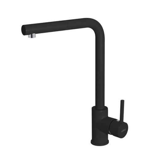 ELLECI TRAIL PLUS MKKTRP86 Rubinetto Miscelatore Cucina Doccetta Estraibile Nero 86