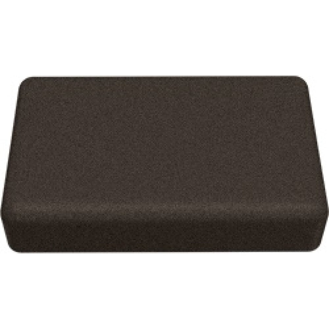 ELLECI LIFE 500 LG250078 Lavello 2 Vasche Gocciolatoio Reversibile Granitek Espresso 116x50