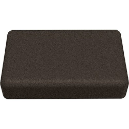 ELLECI LIFE 500 LG250078 Lavello 2 Vasche Gocciolatoio Reversibile Granitek Espresso 116x50