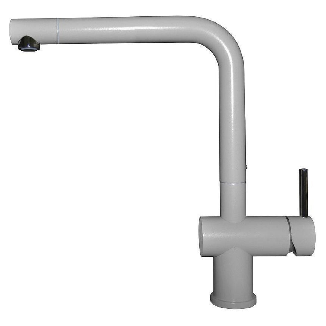 ELLECI STREAM MMKSTR79 Rubinetto Miscelatore Cucina Canna Girevole Alluminium 79