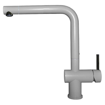 ELLECI STREAM MMKSTR79 Rubinetto Miscelatore Cucina Canna Girevole Alluminium 79