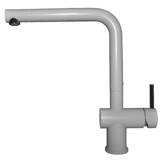 ELLECI STREAM MMKSTR79 Rubinetto Miscelatore Cucina Canna Girevole Alluminium 79