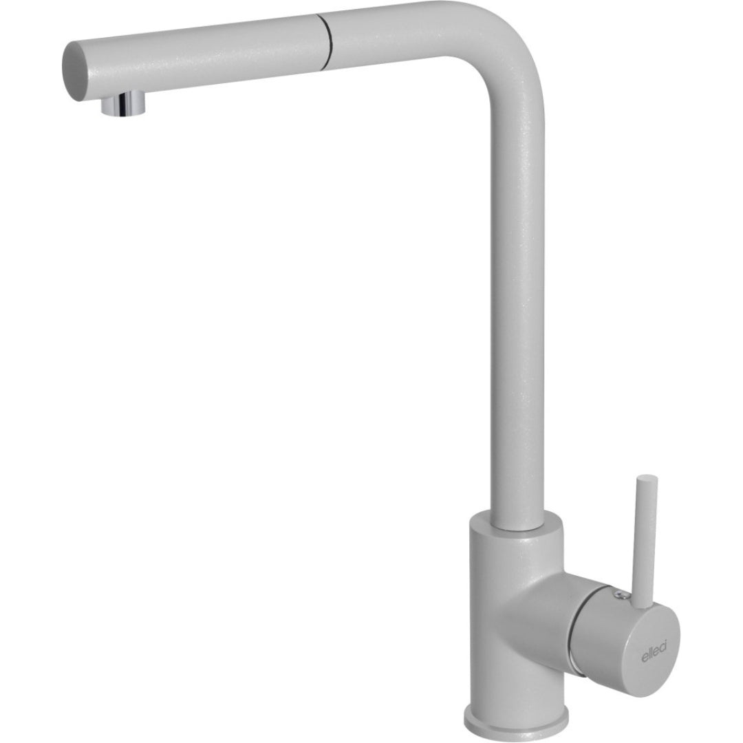 ELLECI TRAIL PLUS MMKTRP79 Rubinetto Miscelatore Cucina Doccetta Estraibile Aluminium 79
