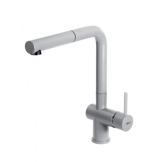 ELLECI STREAM PLUS MMKSTP79 Rubinetto Cucina Doccetta Estraibile Miscelatore Alluminium K79