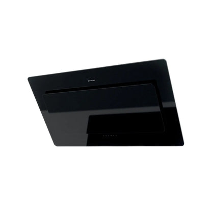 GALVAMET BLADE 90 0IBLD090A680 Cappa a Parete in Vetro Touch Nero Classe A 90x50 cm