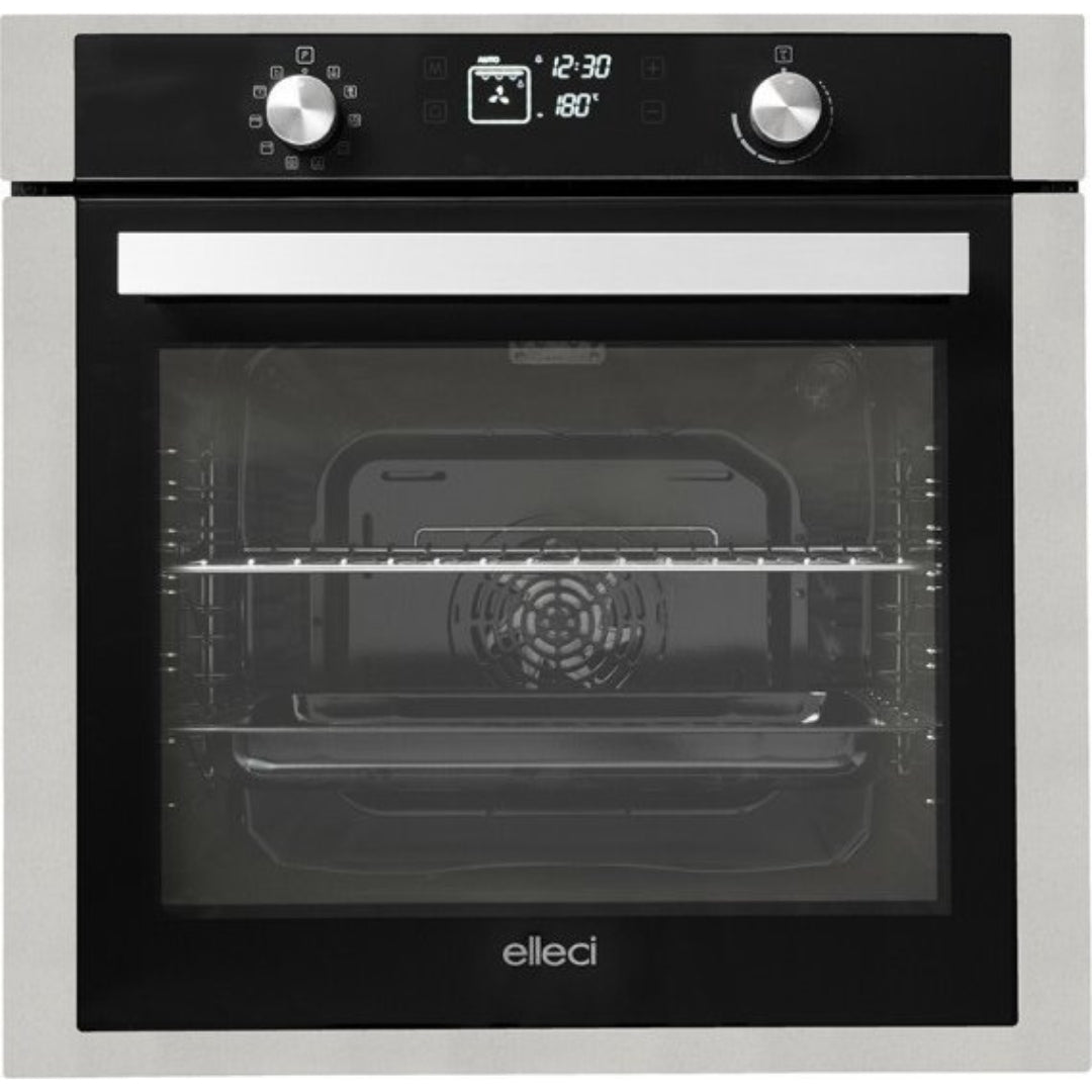 ELLECI PLANO PLUS FMPP60279NS Forno Incasso Elettrico Multifunzione Display Led Touch 78 lt Classe A+ cm. 60 x 60