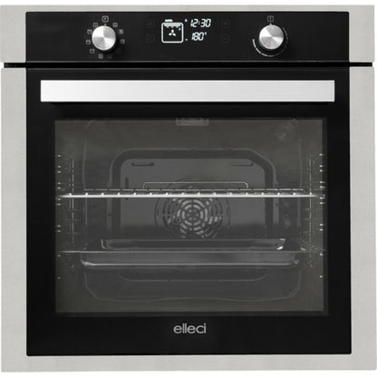 ELLECI PLANO PLUS FMPP60279NS Forno Incasso Elettrico Multifunzione Display Led Touch 78 lt Classe A+ cm. 60 x 60