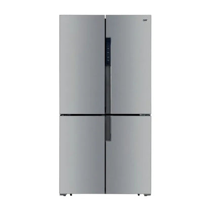 GRF DELUX CB91836X Frigorifero Combinato 4 Porte Inox 490L Total No Frost Display cm. 90 x 60 x 183