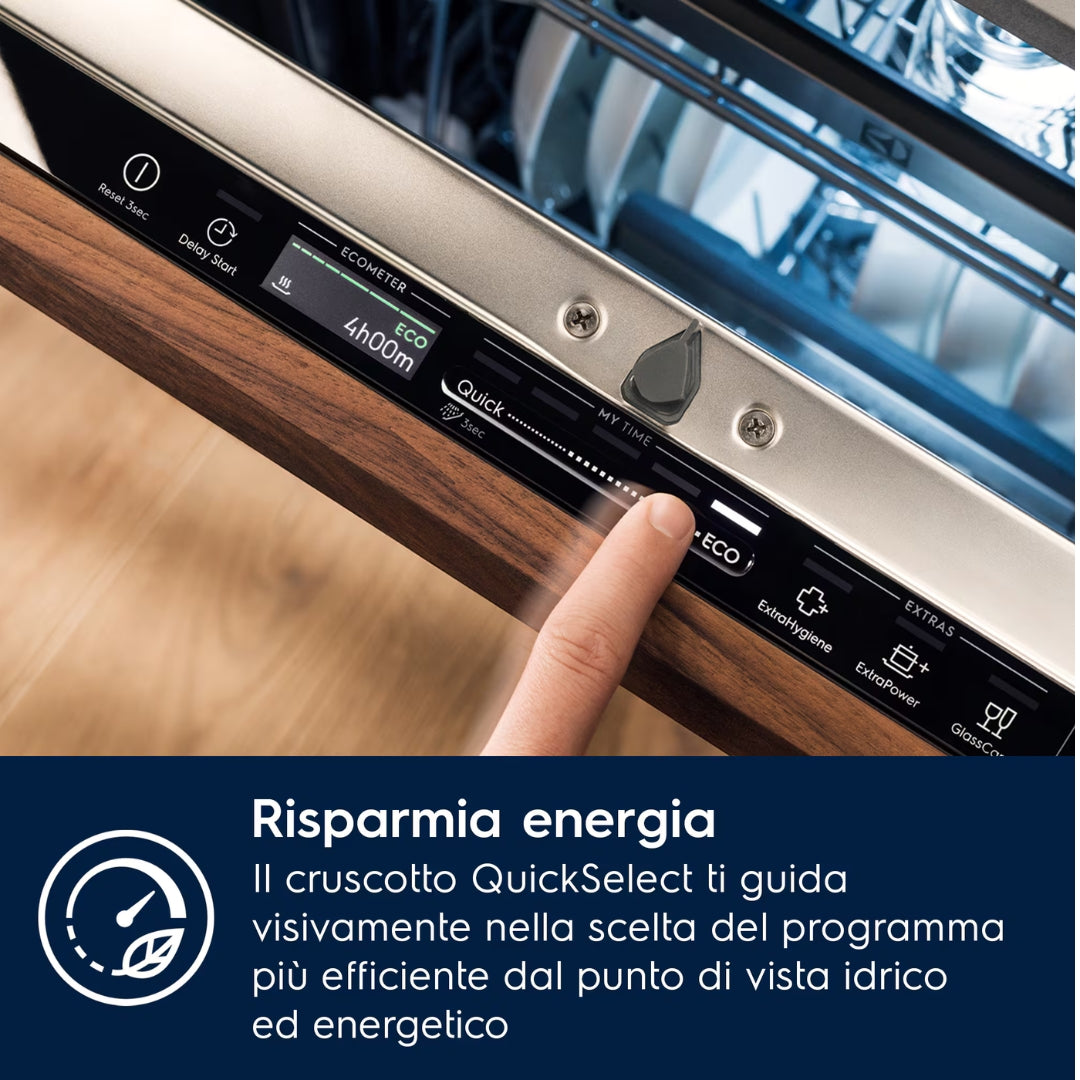 Electrolux Serie 300 KEAD7300L Lavastoviglie da Incasso Integrata 13 Coperti AirDry 60 x 60 cm