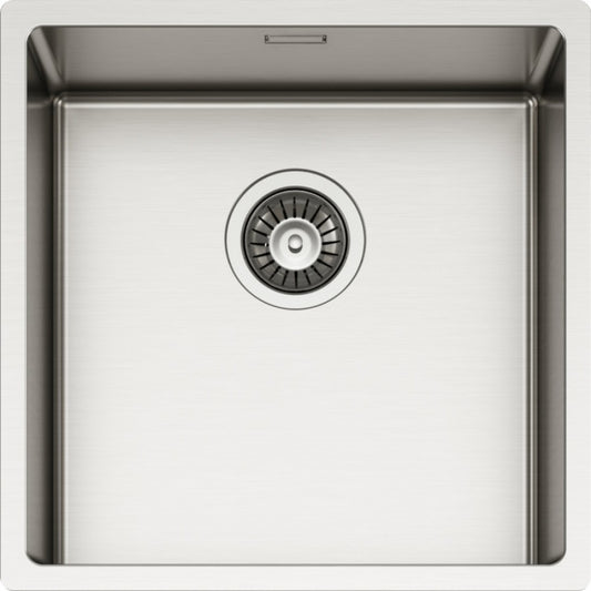 ELLECI LIE400SAC Esprit 400 Lavello da Incasso 1 Vasca Inox Satinato cm. 44 x 44
