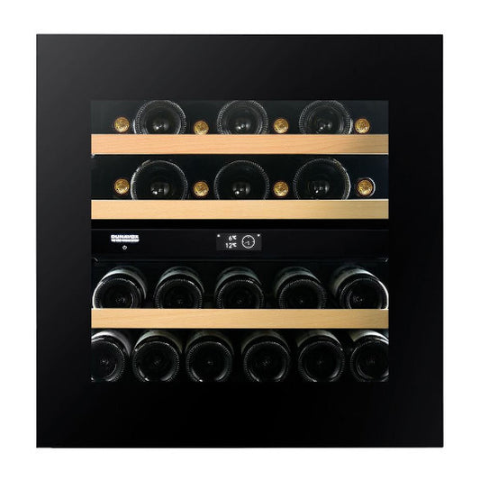 CANTINOLA INC. 2 TEMPERATURE L59H59 cm NERO DUNAVOX