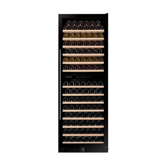 CANTINOLA INC. L65,5H183,5 cm NERO 2 TEMPERATURE DUNAVOX