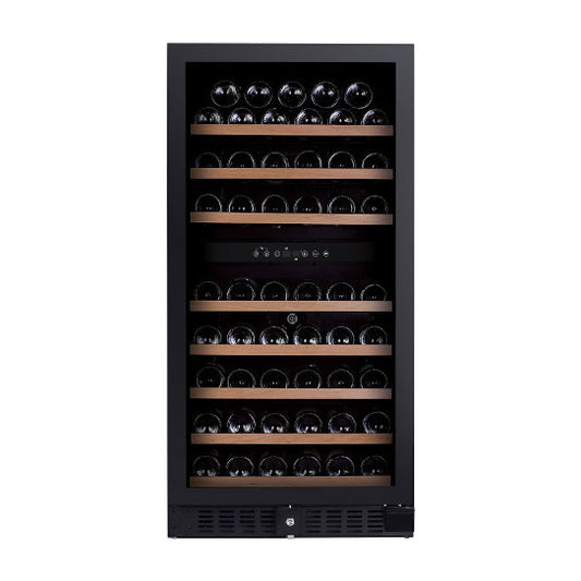 CANTINOLA INC. L60H122 cm NERO 2 TEMPERATURE DUNAVOX