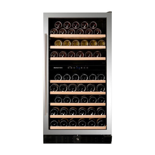 CANTINOLA INC. L60H122 cm INOX 2 TEMPERATURE DUNAVOX