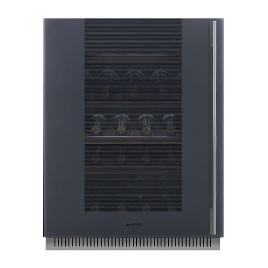 CANTINOLA INC. L60H82 cm DX NEPTUNGREY 2 TEMPER LINEA Des SMEG ^