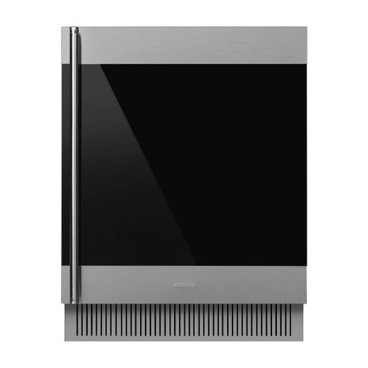 CANTINOLA INC. L60H82 cm DX INOX/NERA 2 TEMPE CLASSI Des  SMEG^