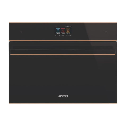 MACC. ABBATTITORE TEMPERATURA H46L60 NERO/RAME DOLCE S Des.^ SMEG