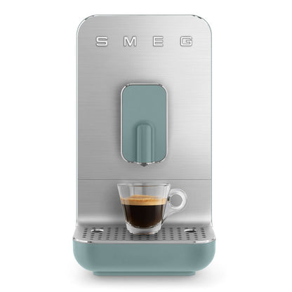 SMEG BCC01EGMEU Macchina Caffè Espresso Automatica Verde Smeraldo 1350W 1.4 Lt.