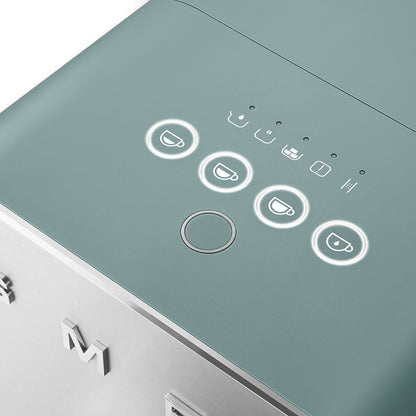 SMEG BCC01EGMEU Macchina Caffè Espresso Automatica Verde Smeraldo 1350W 1.4 Lt.