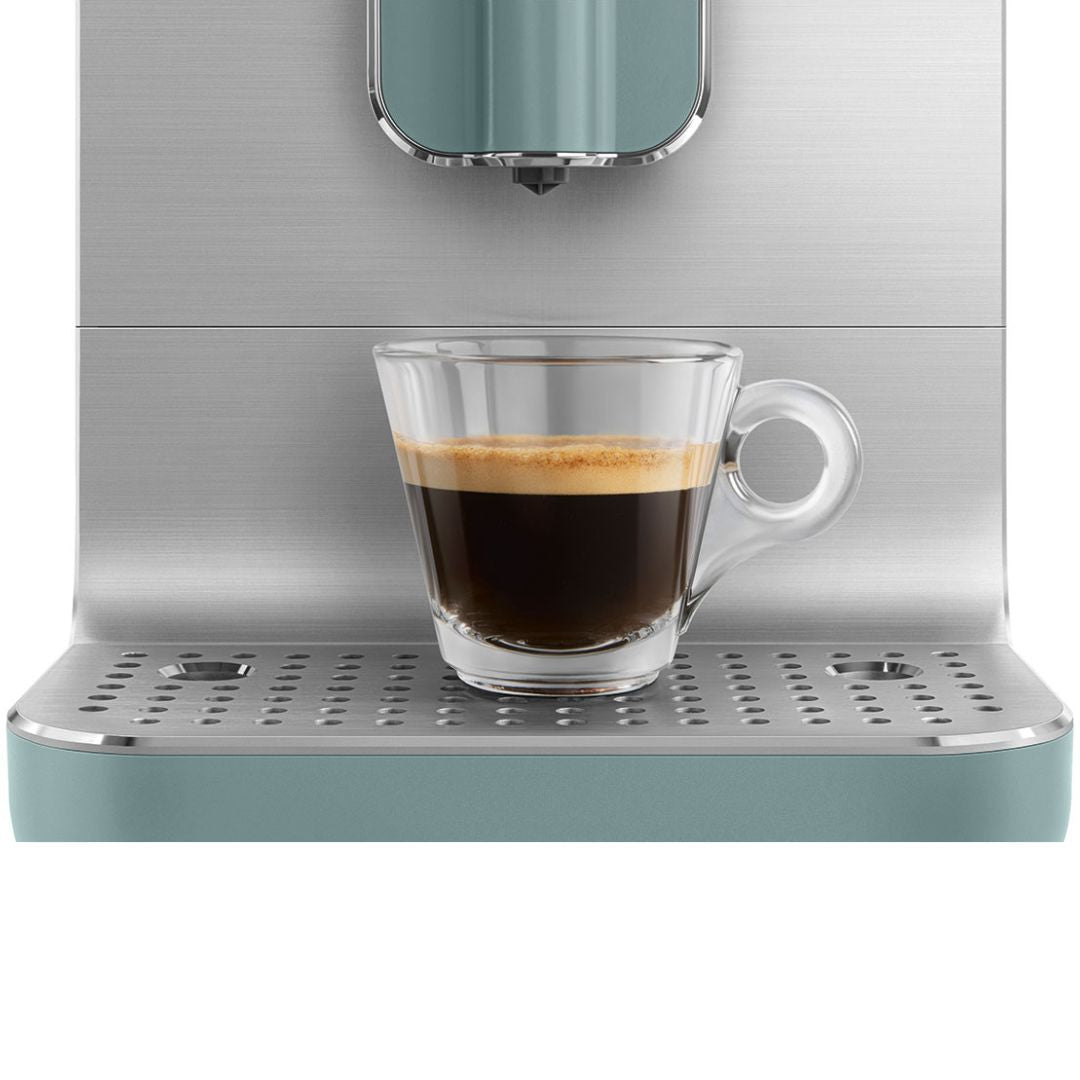 SMEG BCC01EGMEU Macchina Caffè Espresso Automatica Verde Smeraldo 1350W 1.4 Lt.