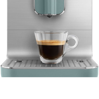 SMEG BCC01EGMEU Macchina Caffè Espresso Automatica Verde Smeraldo 1350W 1.4 Lt.