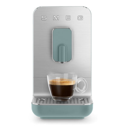 SMEG BCC01EGMEU Macchina Caffè Espresso Automatica Verde Smeraldo 1350W 1.4 Lt.