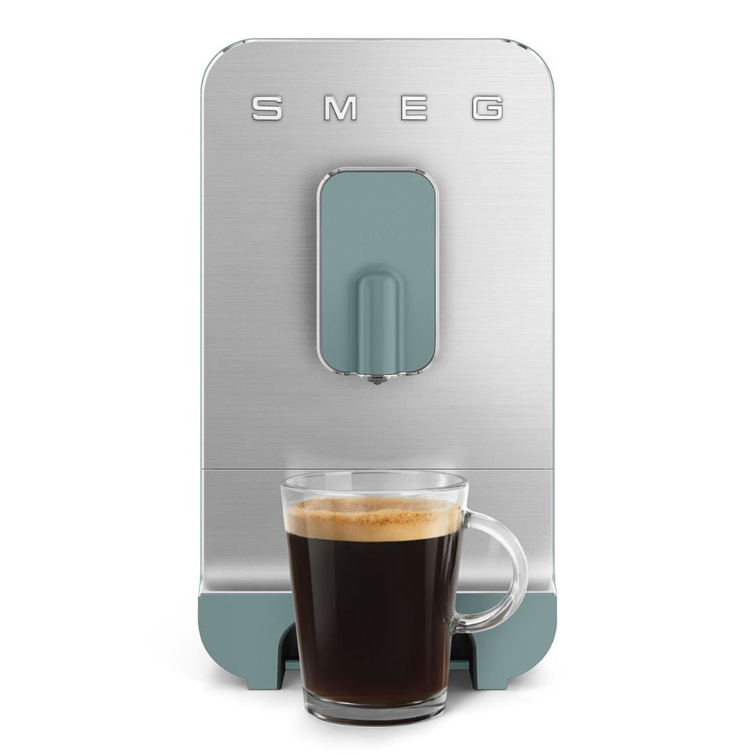 SMEG BCC01EGMEU Macchina Caffè Espresso Automatica Verde Smeraldo 1350W 1.4 Lt.