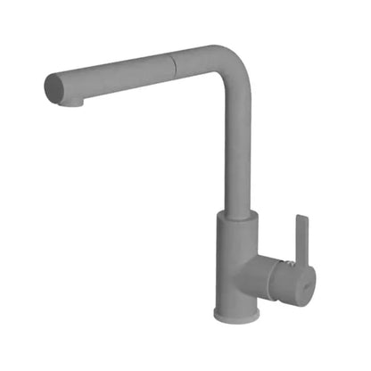 ELLECI MGKC0248 Rubinetto Miscelatore Cucina Monocomando Canna Girevole Cemento 48