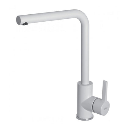 ELLECI MGKS0168 Miscelatore Cucina Rubinetto Monocomando Lavello Bianco Titano 68
