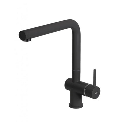 ELLECI MGKSTR40 Rubinetto Miscelatore Cucina Lavello Girevole Nero 40 Stream