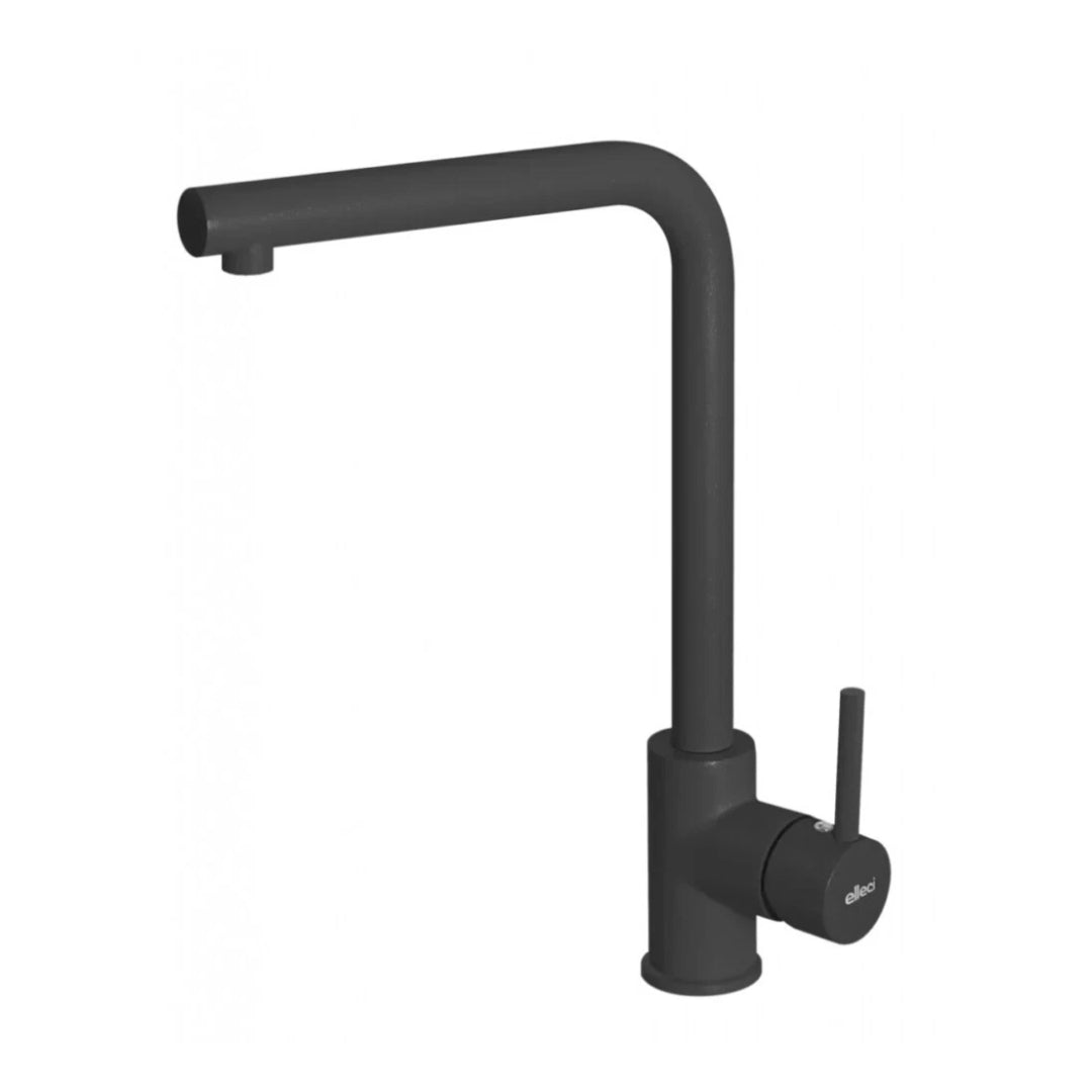 ELLECI MGKTRA40 Miscelatore Rubinetto Girevole Cucina Lavello Granitek Nero G40
