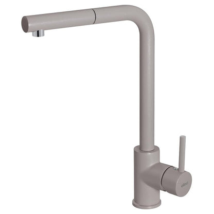 ELLECI MGKTRP43 Rubinetto Miscelatore Cucina Doccetta Estraibile Trail Tortora 43