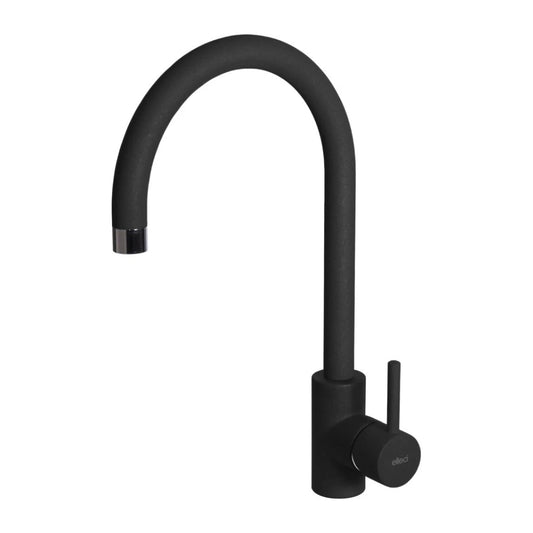 ELLECI MKKCLO86 CLOUD  Miscelatore Rubinetto Lavello Cucina Canna Alta Nero 86