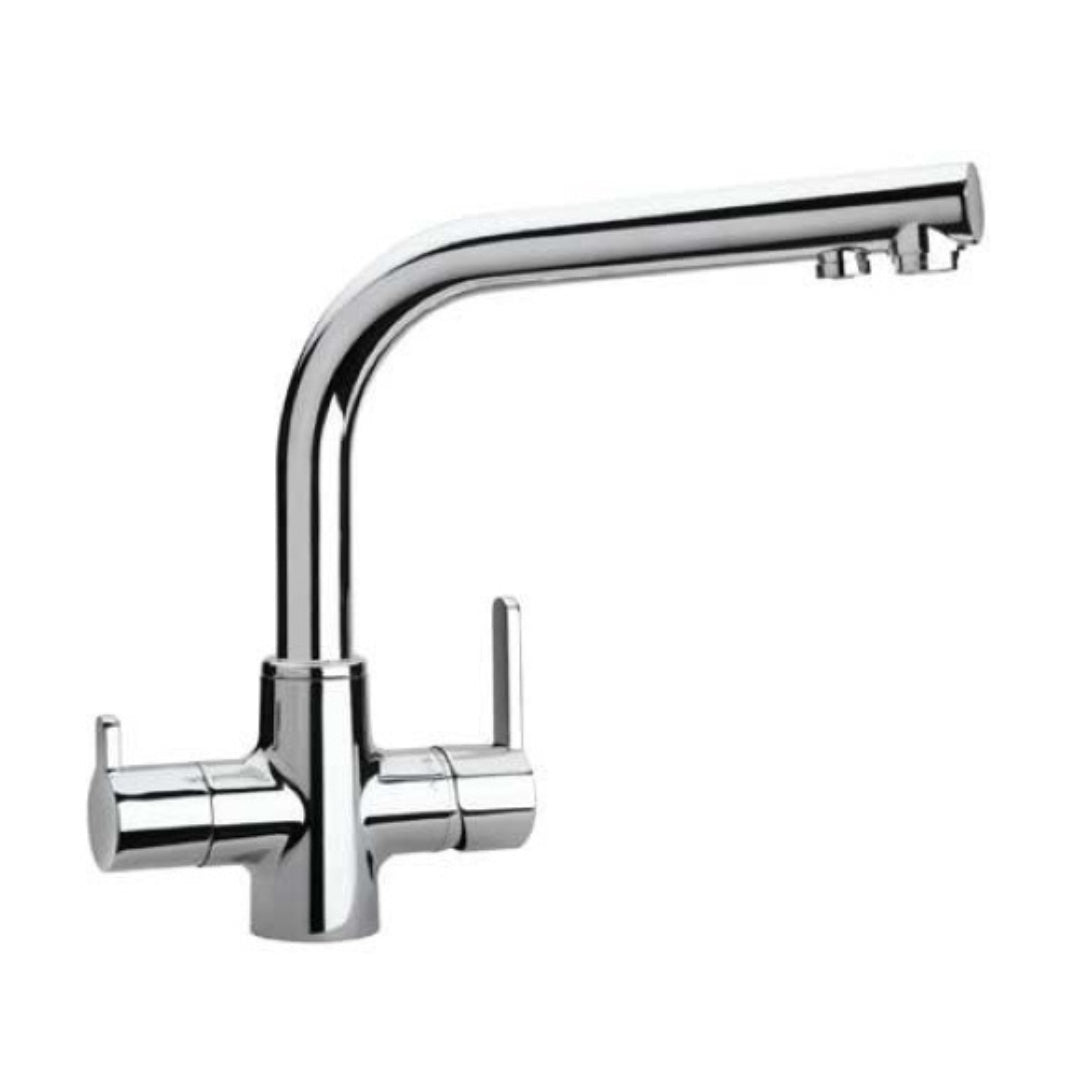 PAINI TAVIR 92CR6433VEB90DAPA Miscelatore Cucina 3 Vie per Acqua Filtrata Cromato