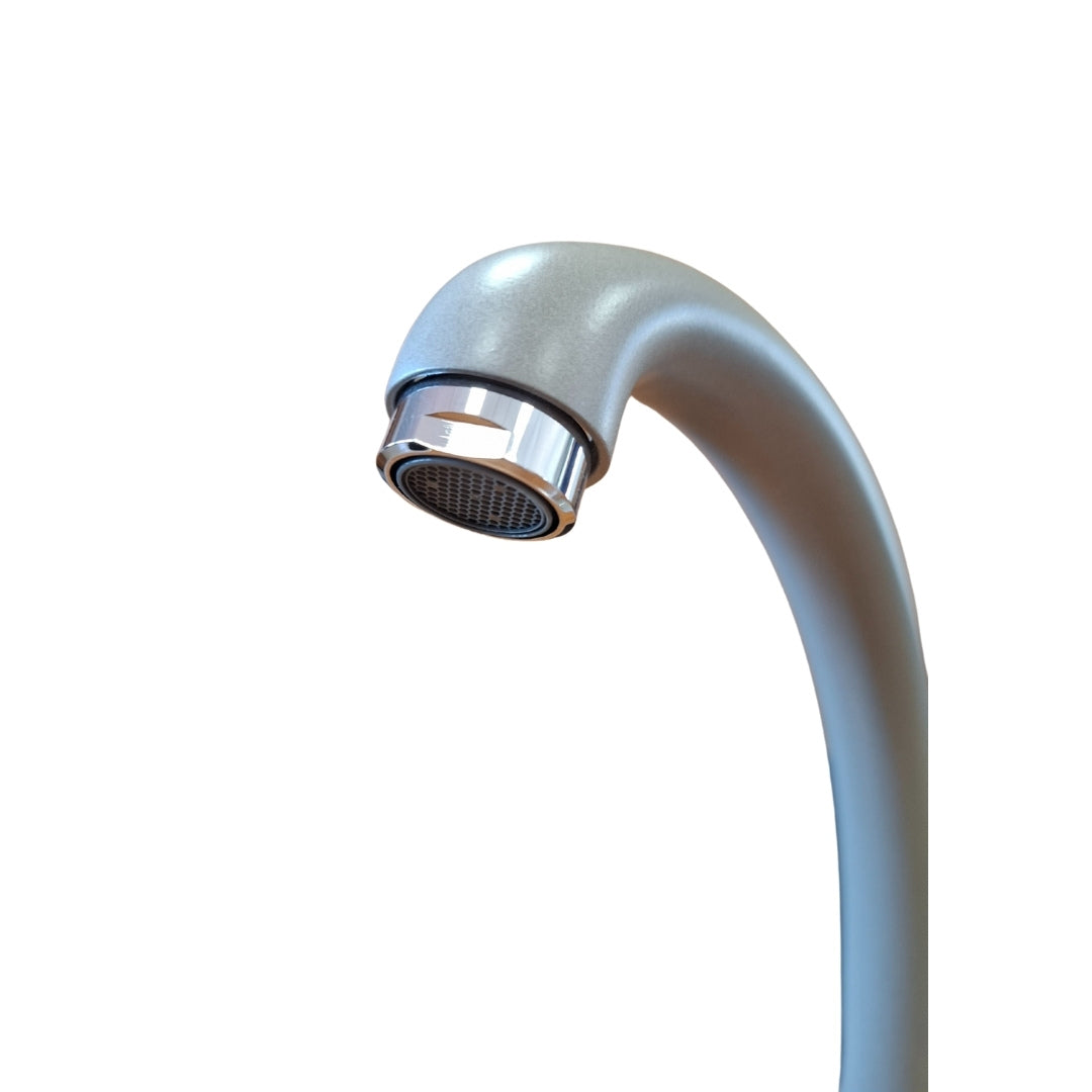 PAINI VEMETICO 781J572D599TPA Rubinetto Miscelatore Cucina Canna Conica Aluminium