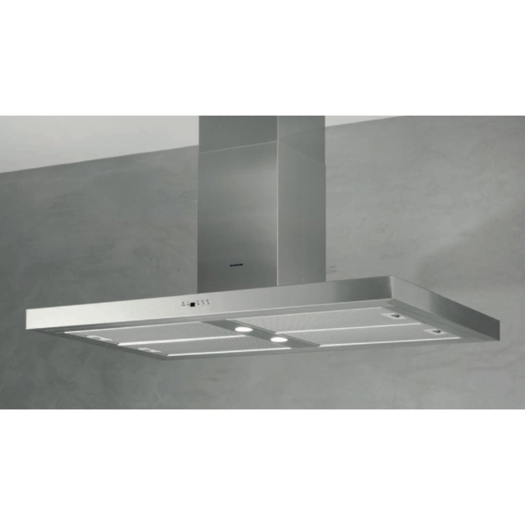 SILVERLINE 4110.2.733.01 Cappa a Isola Illuminazione LED Inox cm. 120 x 66