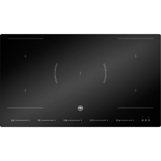 F.LLI BERTAZZONI MODERN P905I2M30NV Piano cottura a Induzione Elettrico Vetroceramica Nero cm. 90 x 52
