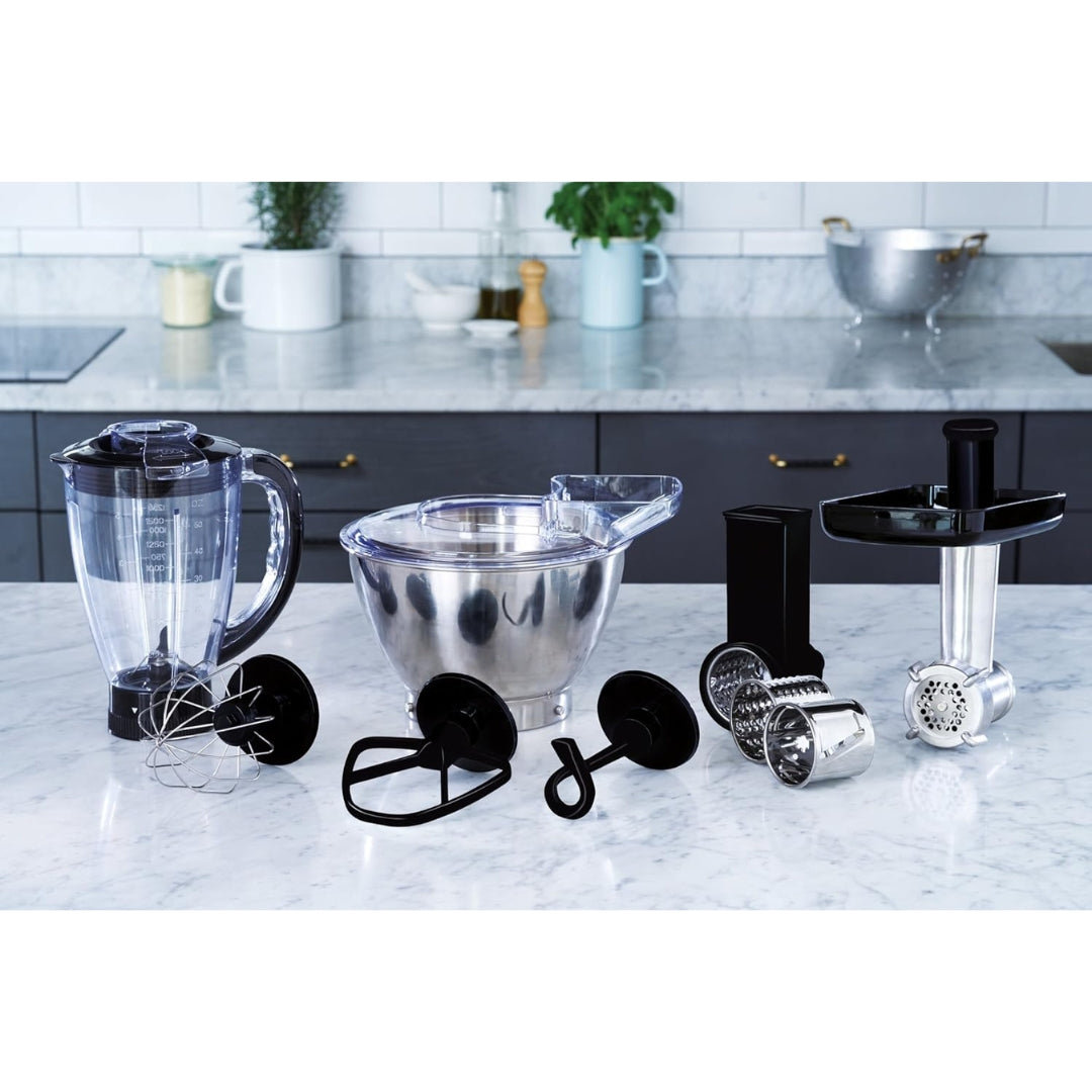 ELECTROLUX EKM3000 Impastatrice Planetaria 800W Ciotola 4L 6 Velocità Nera