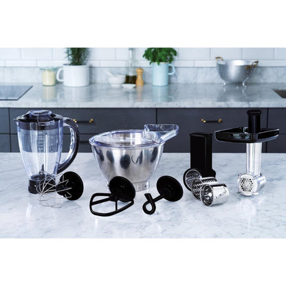 ELECTROLUX EKM3000 Impastatrice Planetaria 800W Ciotola 4L 6 Velocità Nera