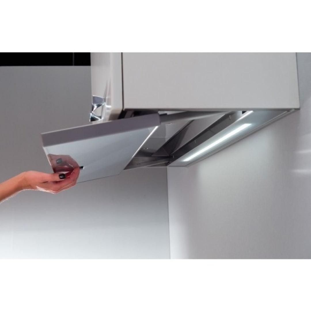 GALVAMET SLIVER 60 0ISLV060A865 Cappa Incasso Inox Anti Condensa Aspirante Classe A cm. 60 x 30 x 34