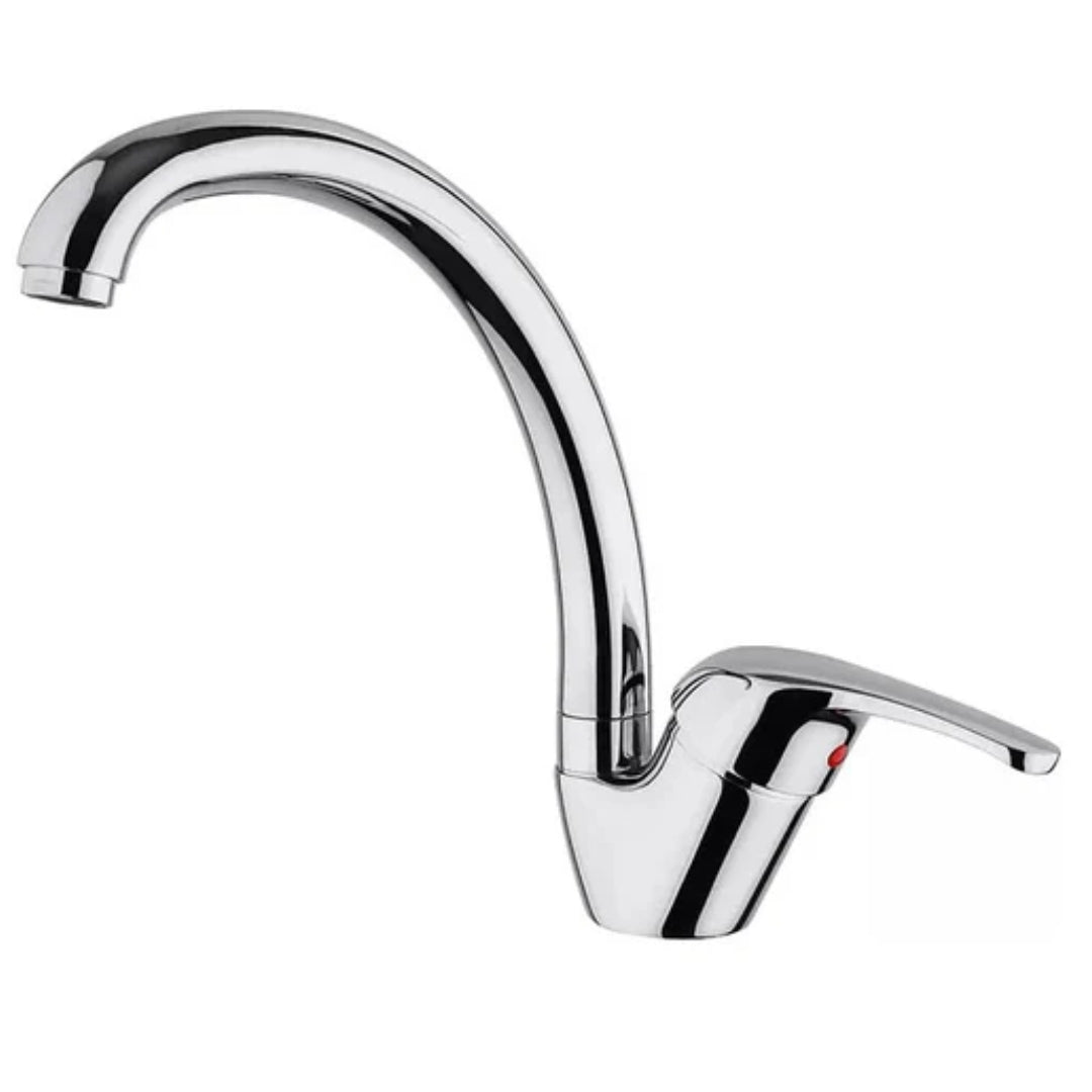 PAINI MIKONOS 04CR57042P3PA Miscelatore Rubinetto Lavello Cucina Rubinetto Cromo