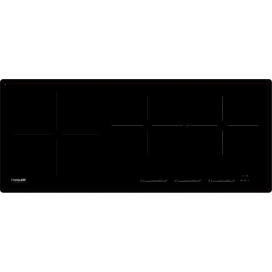 FOSTER S.4000 7330255 Piano Cottura Induzione 3 Zone Cottura Vetroceramica Nero cm. 84 x 35