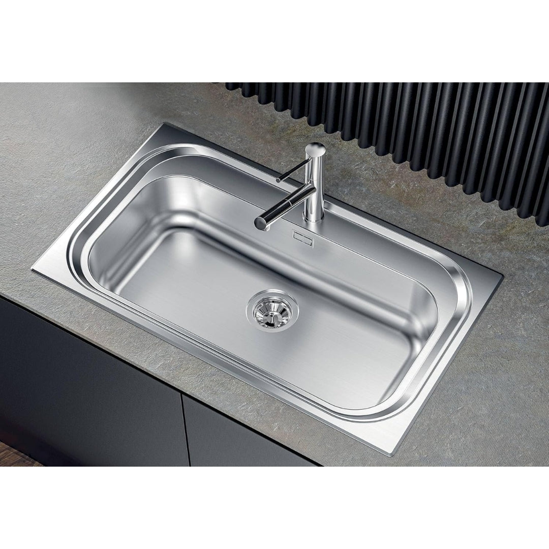 FOSTER KF-R25 3268850 Lavello Vasca Singola Acciaio Inox Spazzolato Sottotop cm. 54 x 44