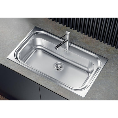 FOSTER KF-R25 3268850 Lavello Vasca Singola Acciaio Inox Spazzolato Sottotop cm. 54 x 44