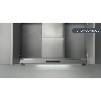 SILVERLINE INSIDE 3129.2.733.18 Cappa Integrata Incasso Anticondensa Inox 628 m³/h cm. 120 x 35 x 71