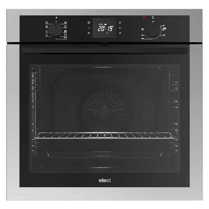ELLECI PLANO PLUS FIPP602INNS Forno da Incasso Elettrico Multifunzione Ventilato con Grill Acciaio Inox Classe A cm. 60 x 60