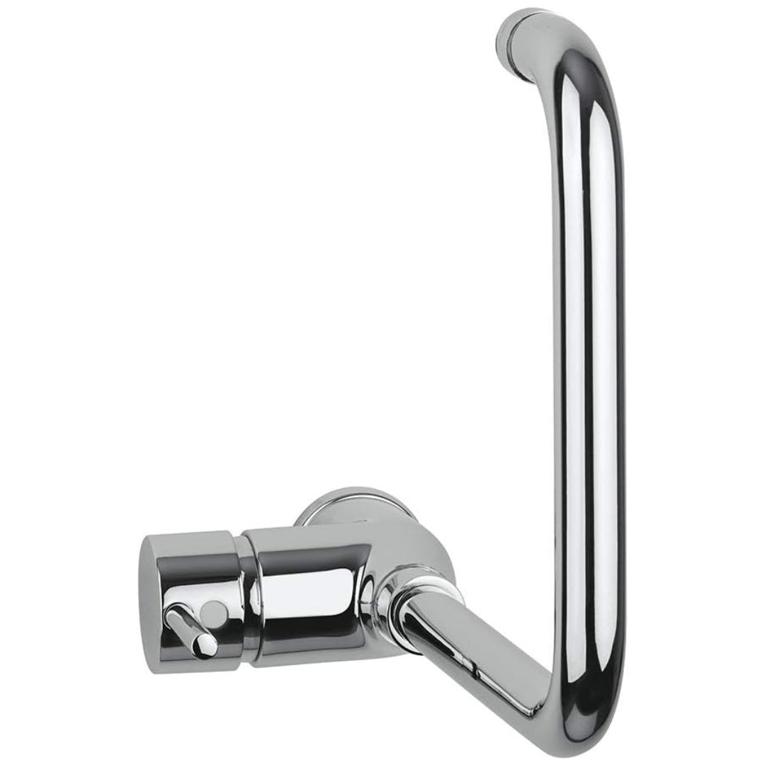 PAINI DELO 78CR572DB90PA Rubinetto Miscelatore Cucina Girevole Canna a "U" Cromo