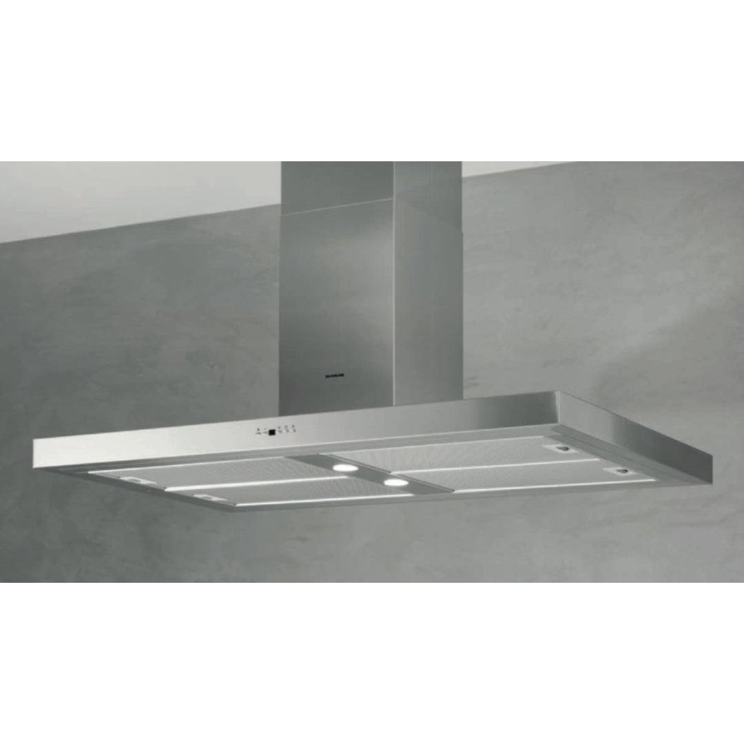 SILVERLINE 4110.9.733.01 Cappa Aspirante a Isola Inox Illuminazione LED cm. 90 x 66